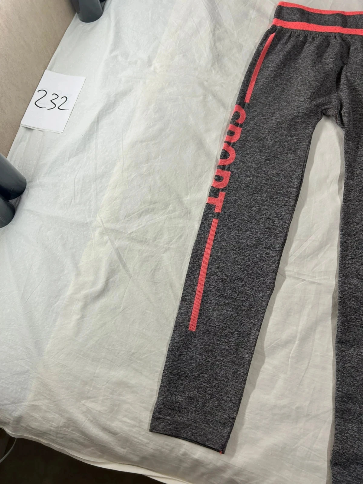 Vintage rose grey leggings size 34 – photo 3